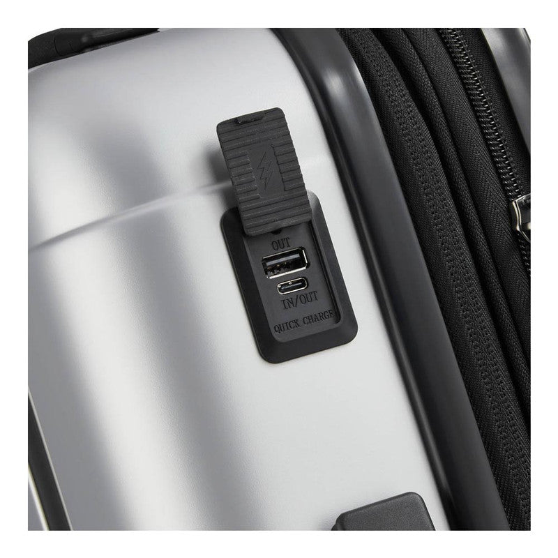 VALIJA DE CABINA EXPANDIBLE 55 cm. c/ PORTANOTEBOOK PEUGEOT ZIP