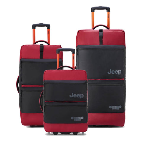 SET DE 3 BOLSOS IMPERMEABLES JEEP by DELSEY 6B