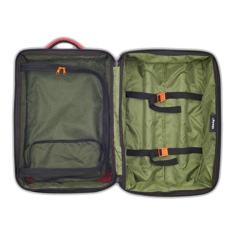 BOLSO DE CABINA CON CARRO IMPERMEABLE 55 cm. JEEP by DELSEY 5A