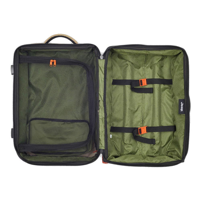 BOLSO DE CABINA CON CARRO IMPERMEABLE 55 cm. JEEP by DELSEY 5A
