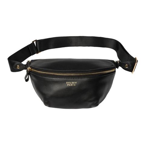 RIÑONERA DE CUERO 24 cm. LE CUIR