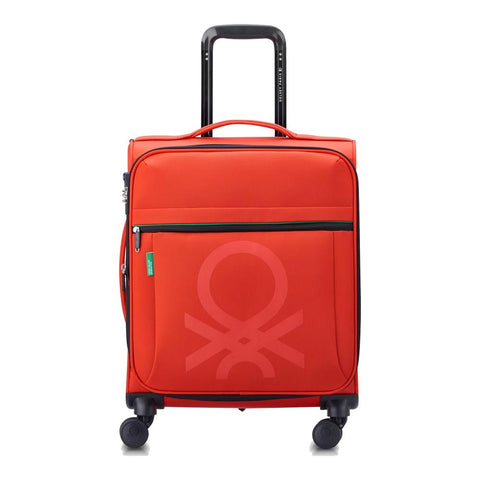 VALIJA DE CABINA SLIM EXPANDIBLE 55cm. BENETTON COLOR BLOCK by DELSEY