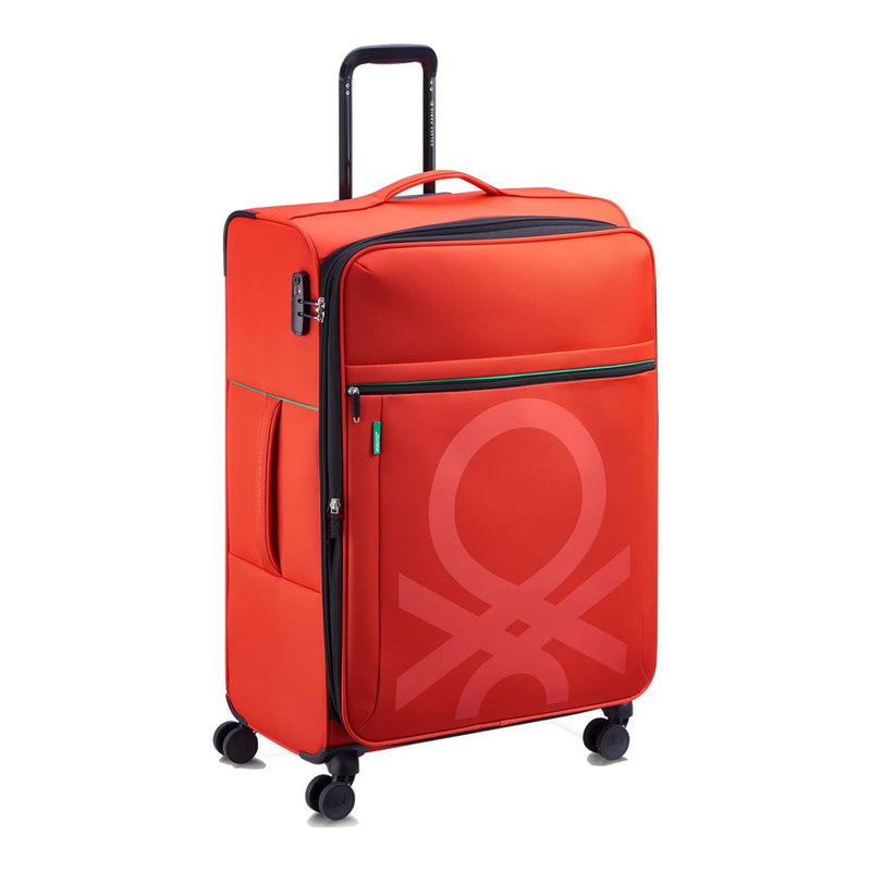 VALIJA GRANDE EXPANDIBLE 77 cm. BENETTON COLOR BLOCK by DELSEY