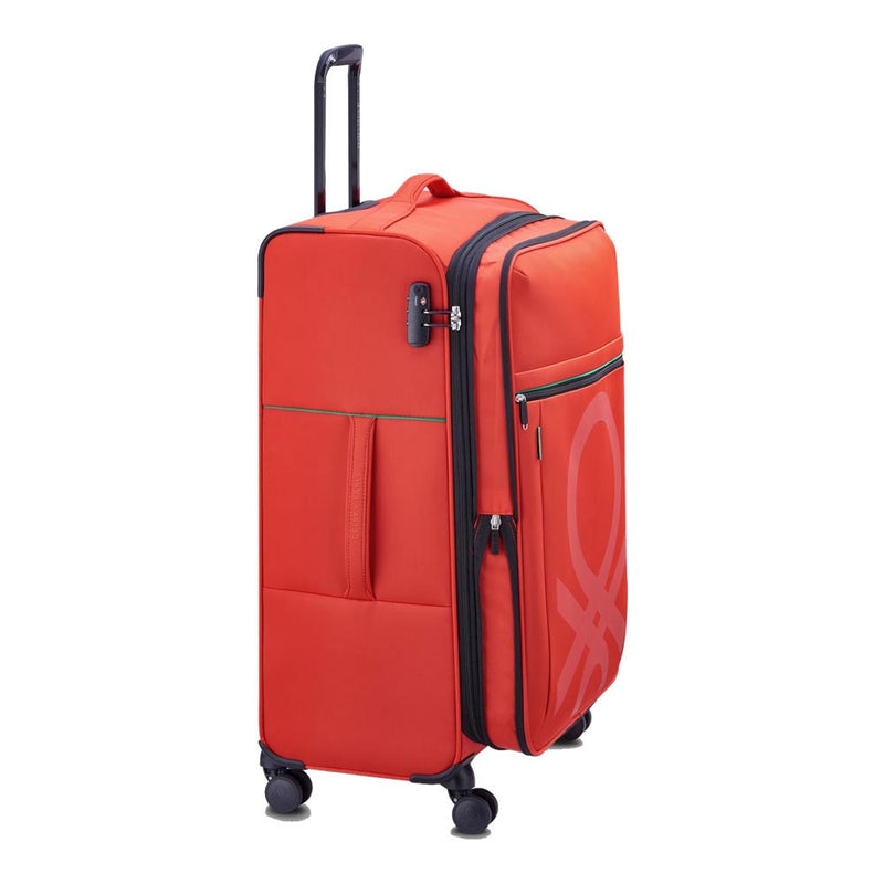 VALIJA GRANDE EXPANDIBLE 77 cm. BENETTON COLOR BLOCK by DELSEY