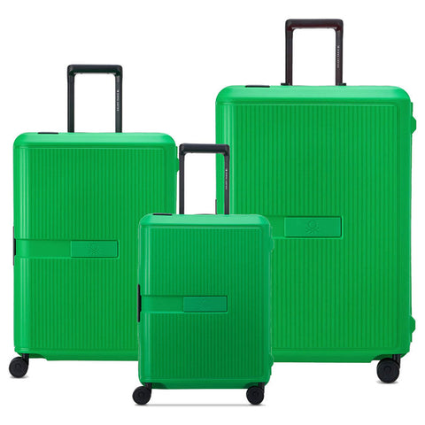 SET DE 3 VALIJAS COLOR BLOCK HARDSIDE by BENETTON